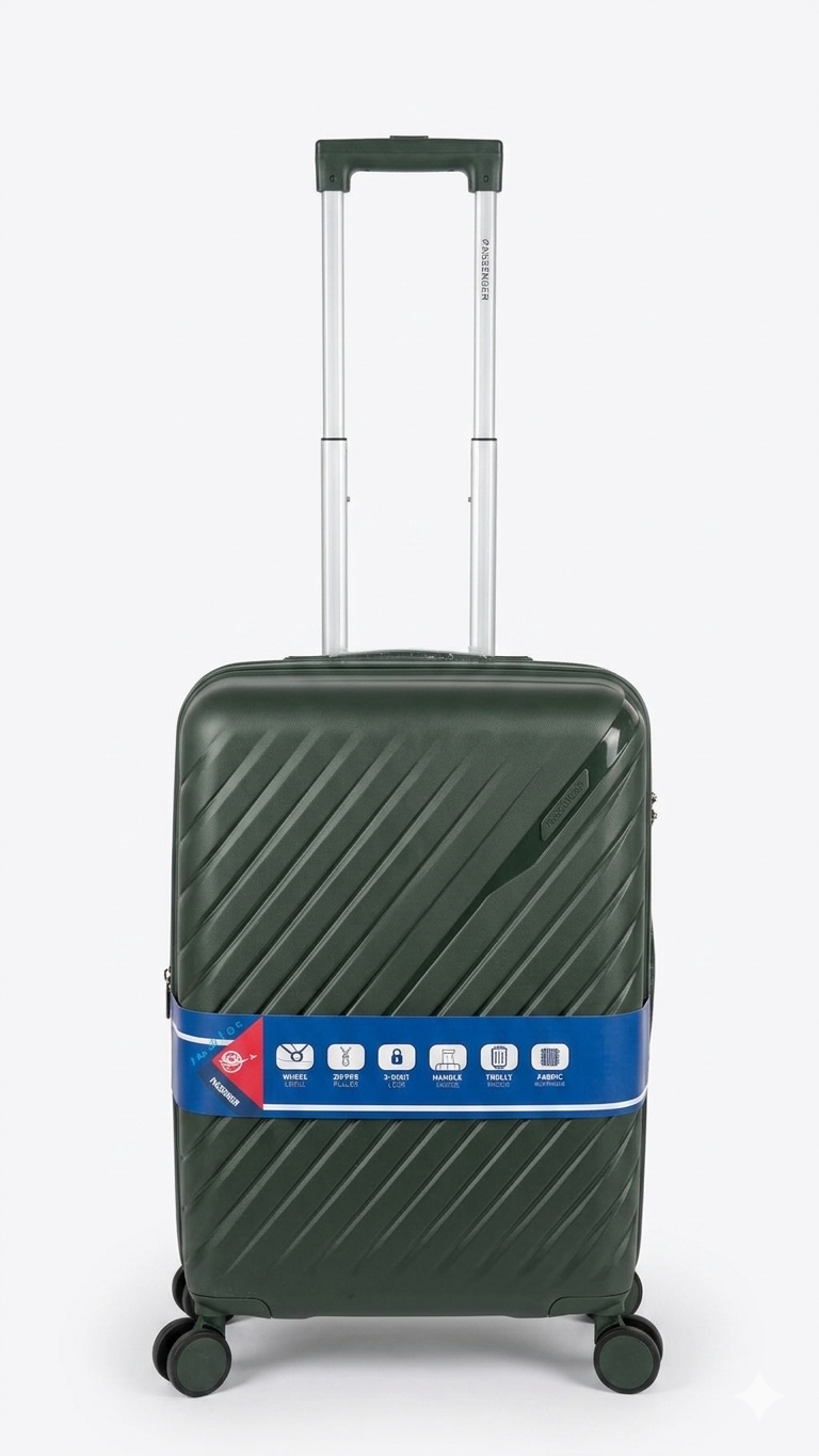 Lightweight Hard-Shell Rolling Suitcase