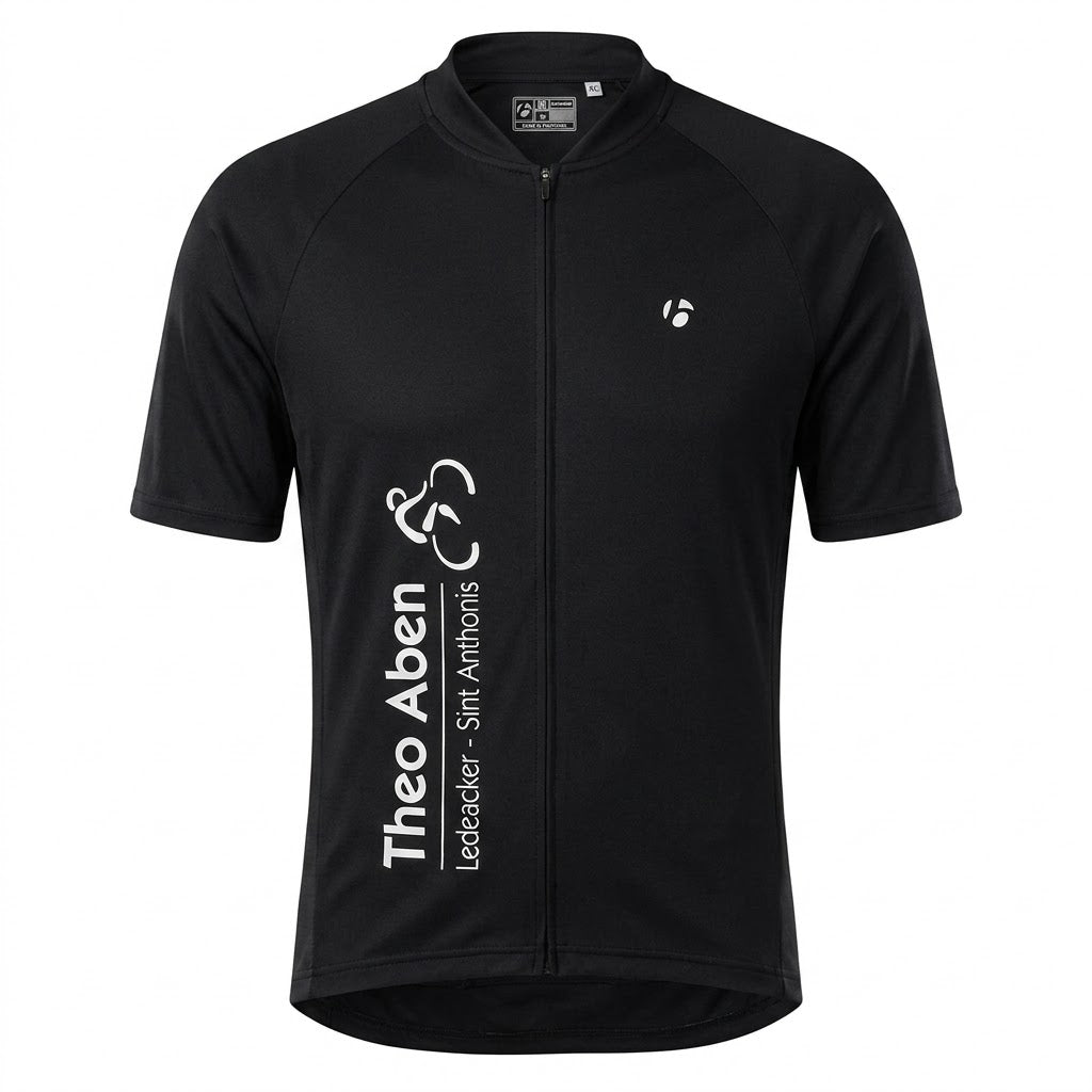 Trek Bontrager Men's Cycling Jersey – Theo Aben Edition (Black)